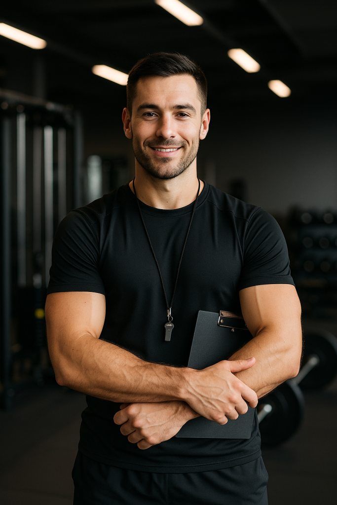 Strona internetowa dla trenera personalnego