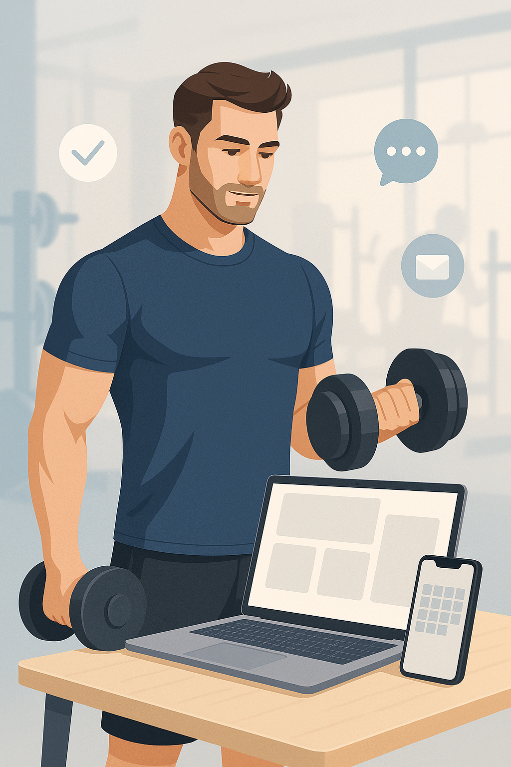 Strona WWW dla trenera personalnego